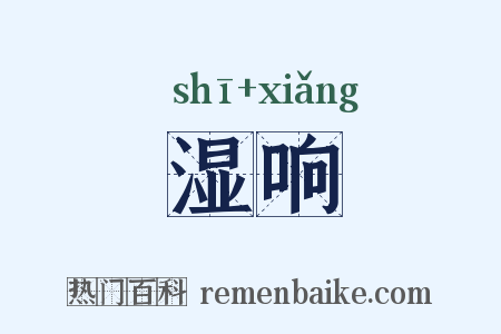 湿响是什么意思的图片